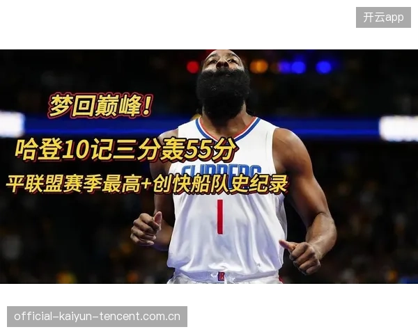 哈登终场穿针成功,快船整场气质提升